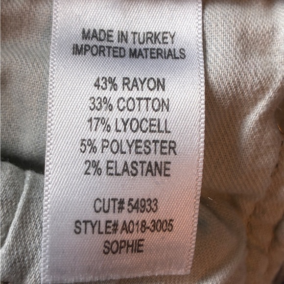 Agolde Sophie High Rise Skinny Jean Size 27 - Picture 8 of 10